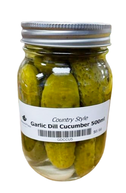 BlossomPure Organic - Garlic Dill Pickles (500ml)