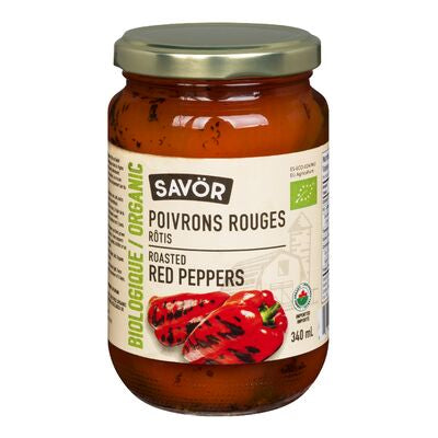 Savor Peppers Roasted Red 340mL