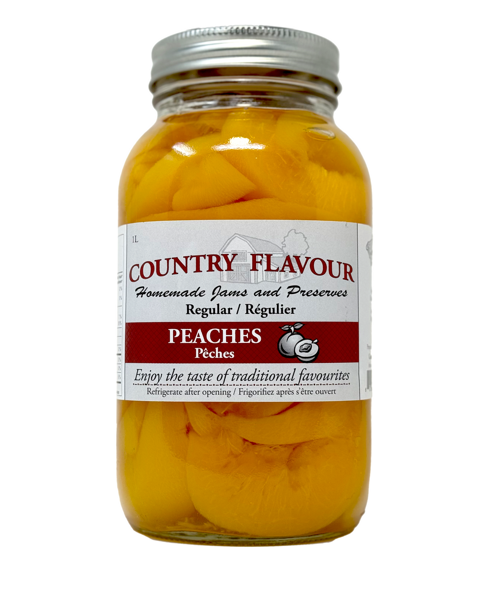 Country Flavour Peaches 1L