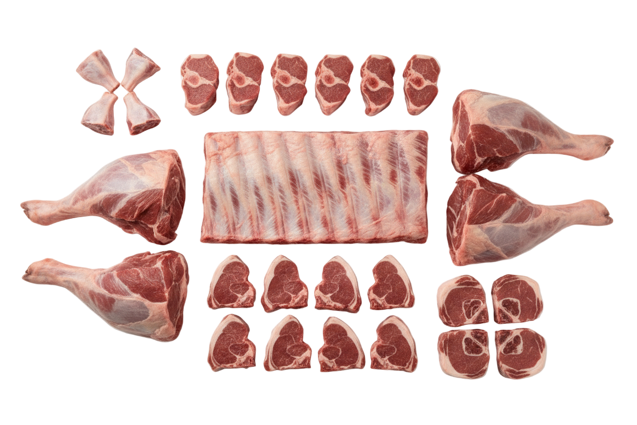 make the colour of the meat darker. DO NOT CHANGE ANYTHING ELSE!