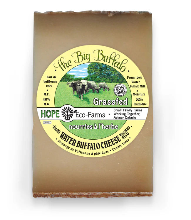 Hope Eco-Farms Hard Water Buffalo Cheese