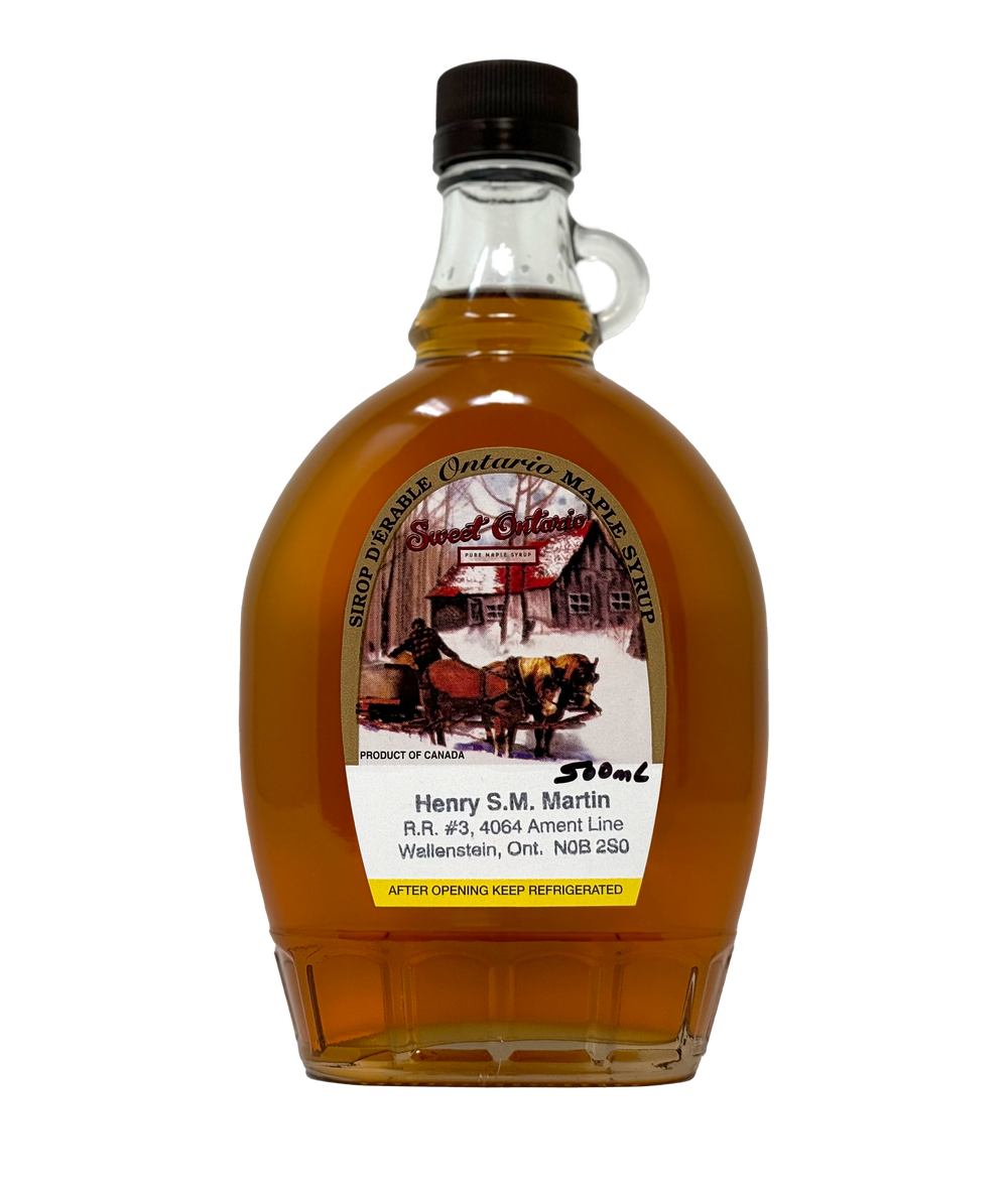 Ontario Maple Syrup - Pure, Medium (500 ml)