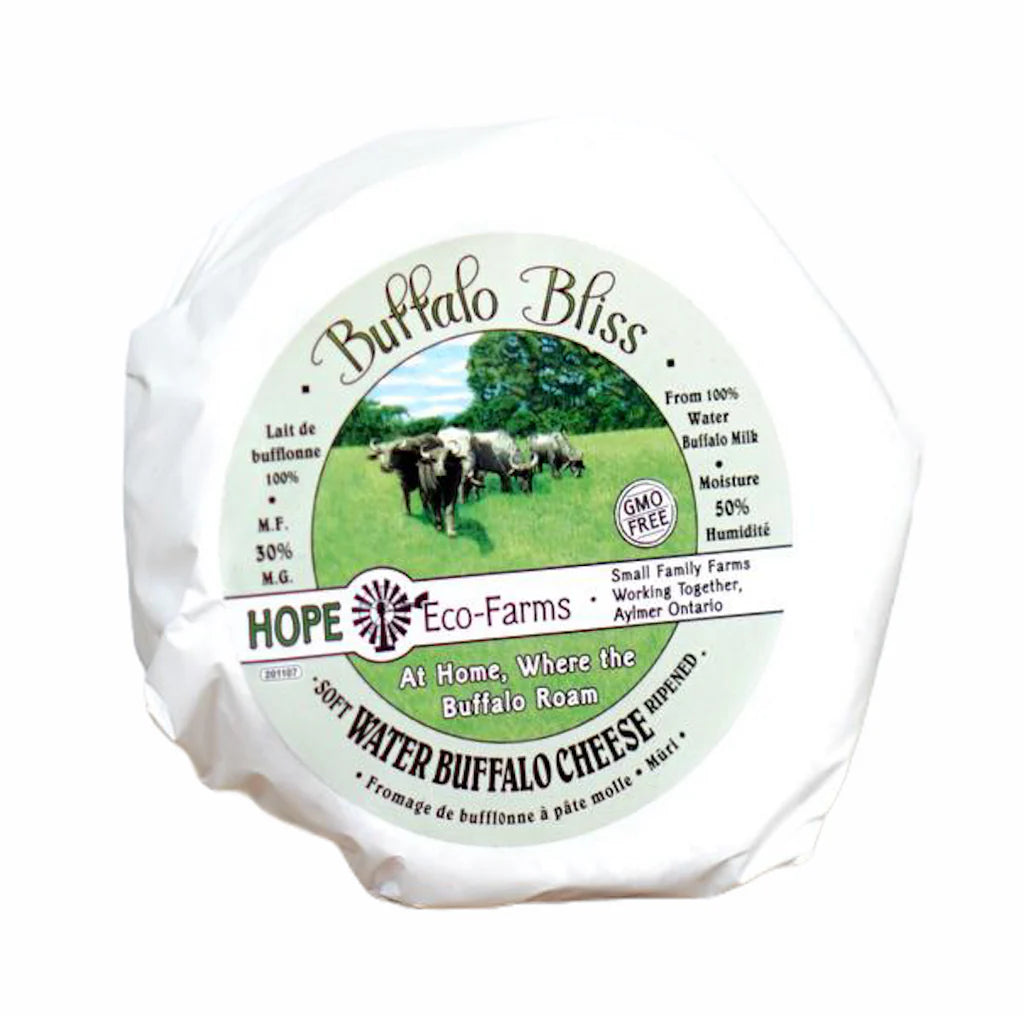 Hope-Eco Farms Soft Water Buffalo Cheese