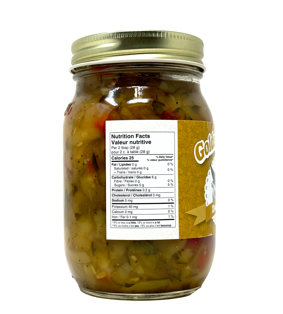 
                  
                    Zucchini Relish Golden Harvest 500ml
                  
                