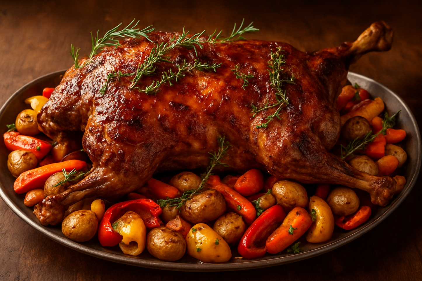 an extremely appetizing whole lamb dish. dimensions of the image must be set to 1400 pixels by 1400 pixels.