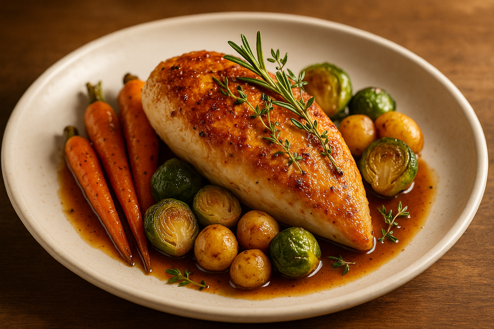 appetizing chicken dish