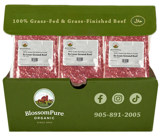 100% Grass-Fed & Finished Extra Lean Ground Beef Box (11 Packs)