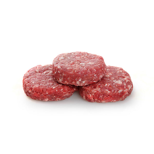 Grass-Fed & Finished Beef - Burgers Patties (3 x 6oz Patties)