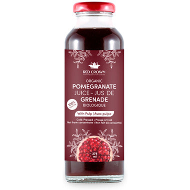 100% Pure Organic Pomegranate Juice with Pulp 275ml
