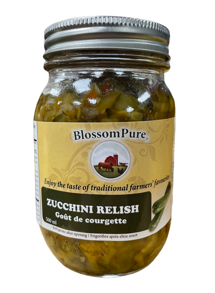 
                  
                    BlossomPure Local Zucchini Relish  (500 ml)
                  
                